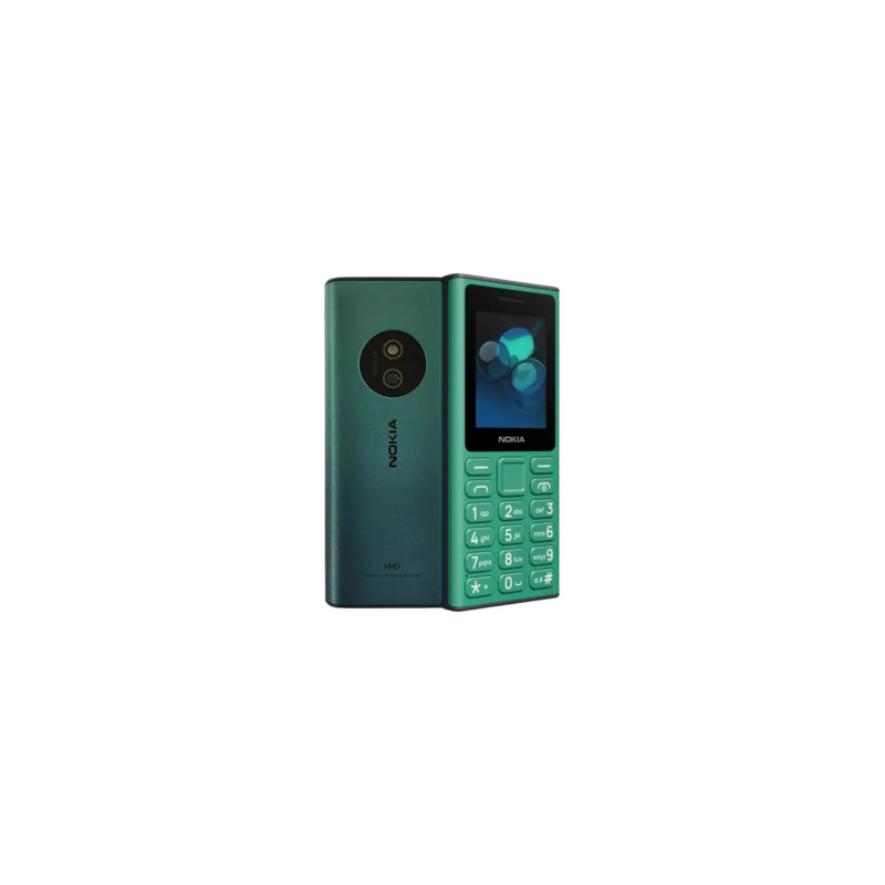 NOKIA 125 (2024) Green - Stylish Feature Phone | Long-Lasting Battery